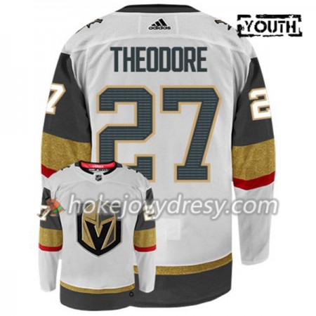 Dětské Hokejový Dres Vegas Golden Knights SHEA THEODORE 27 Adidas Bílá Authentic